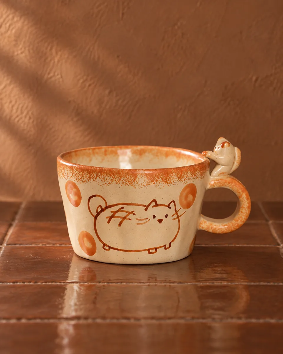 Bakery Cat Coffee Cups