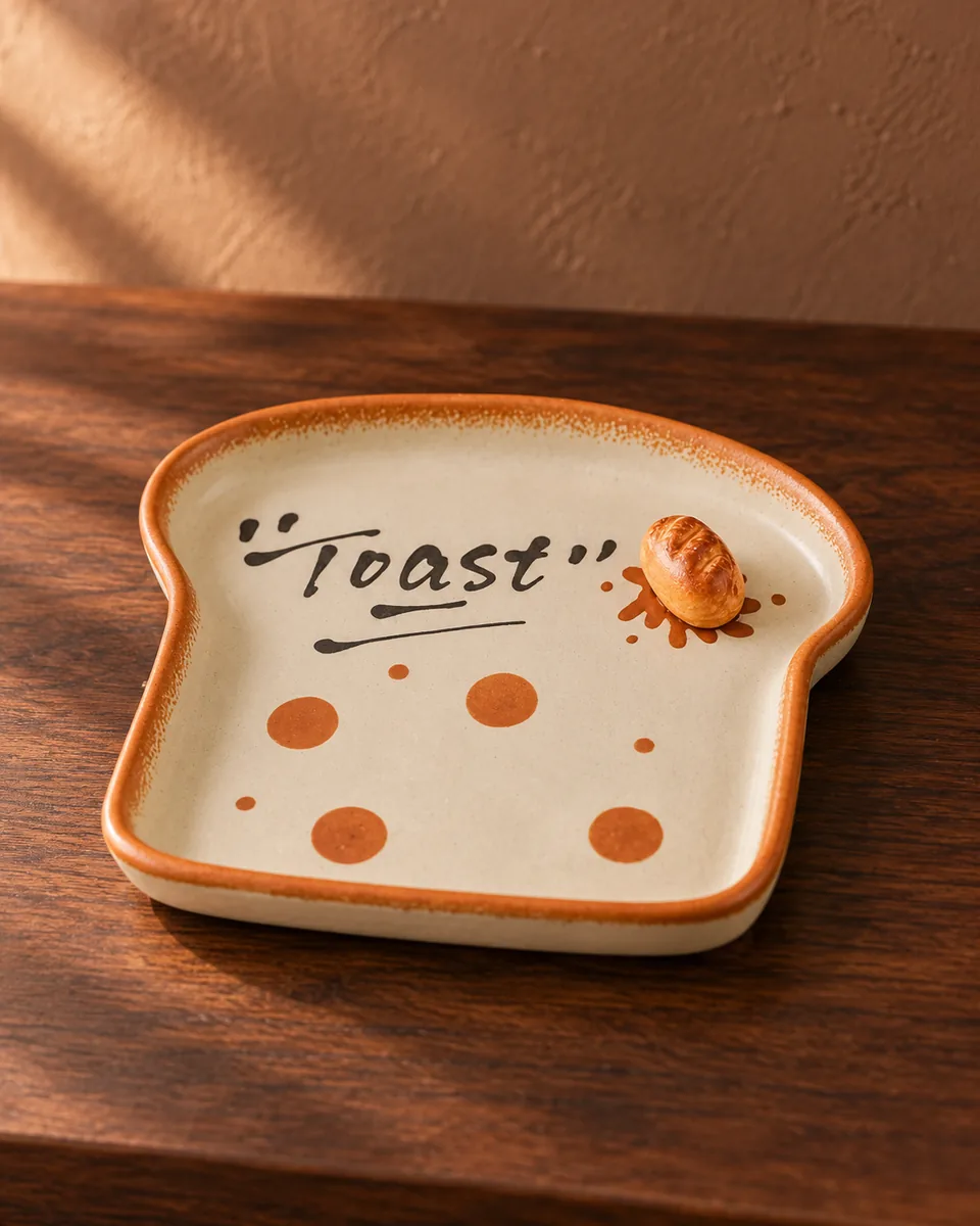 Bakery Relief Cups and Toast Plate