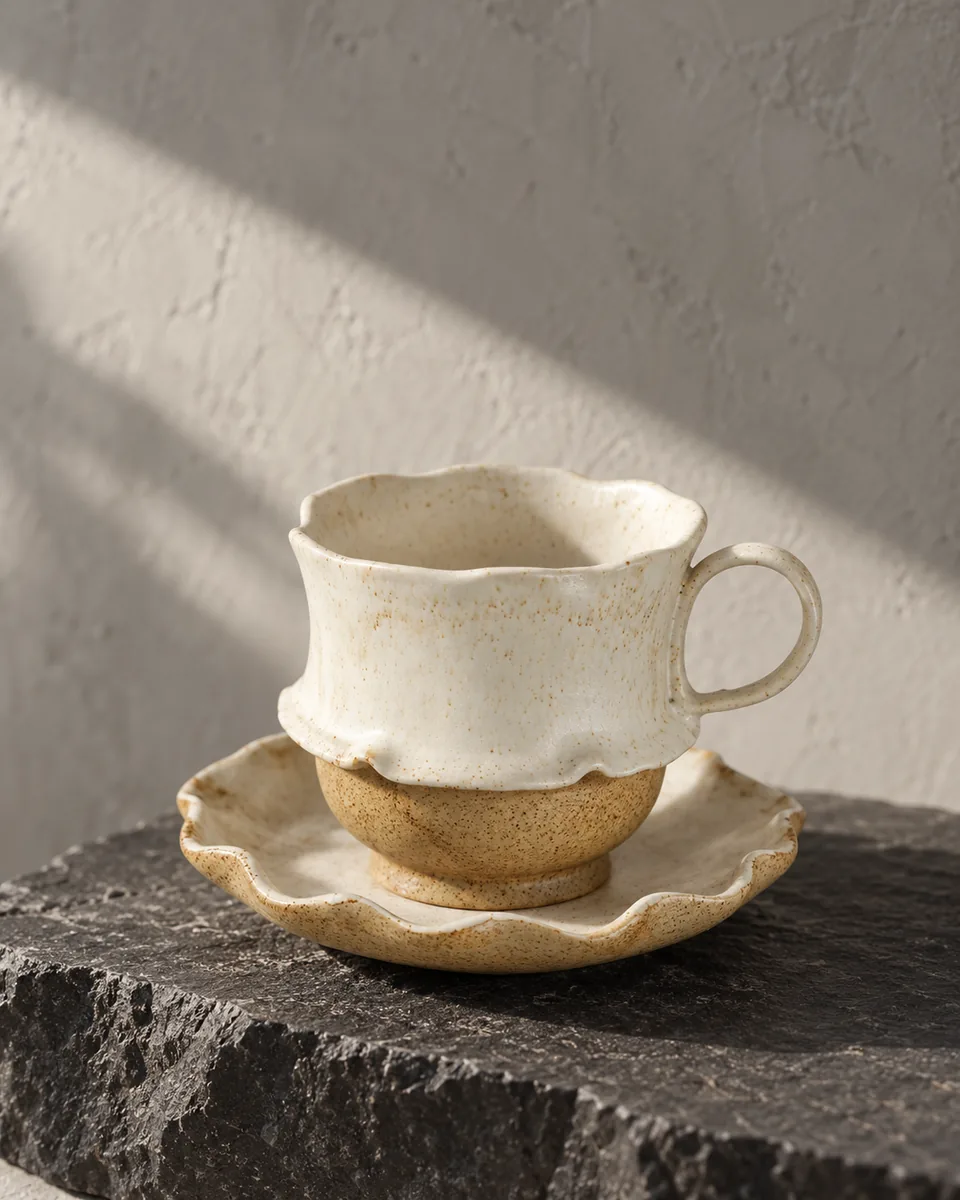 Wild Frost Cup and Saucer